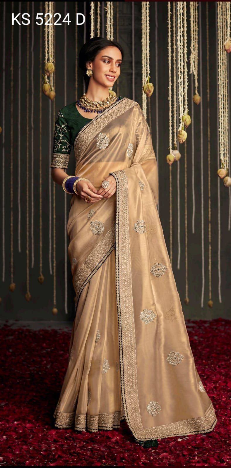 KIMORA KAJAL VOL 11 DNO. 5224 FANCY SAREE