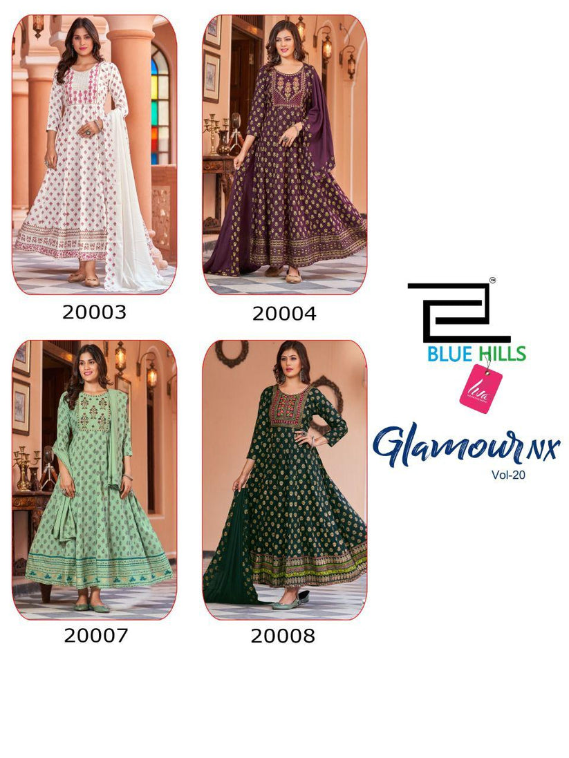 BLUE HILLS GLAMOUR VOL 20 NX GOWN