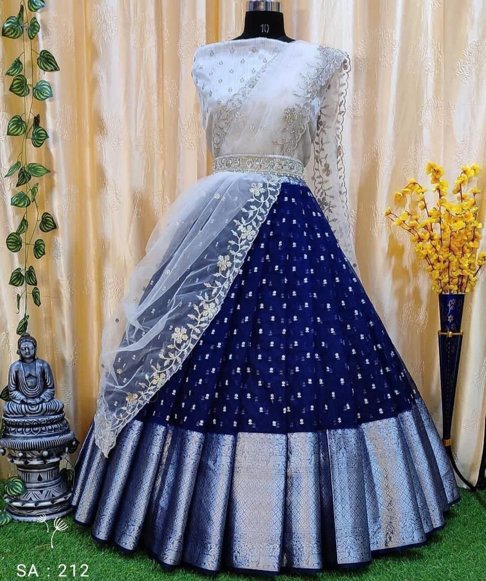 Organza half sarees hotsell
