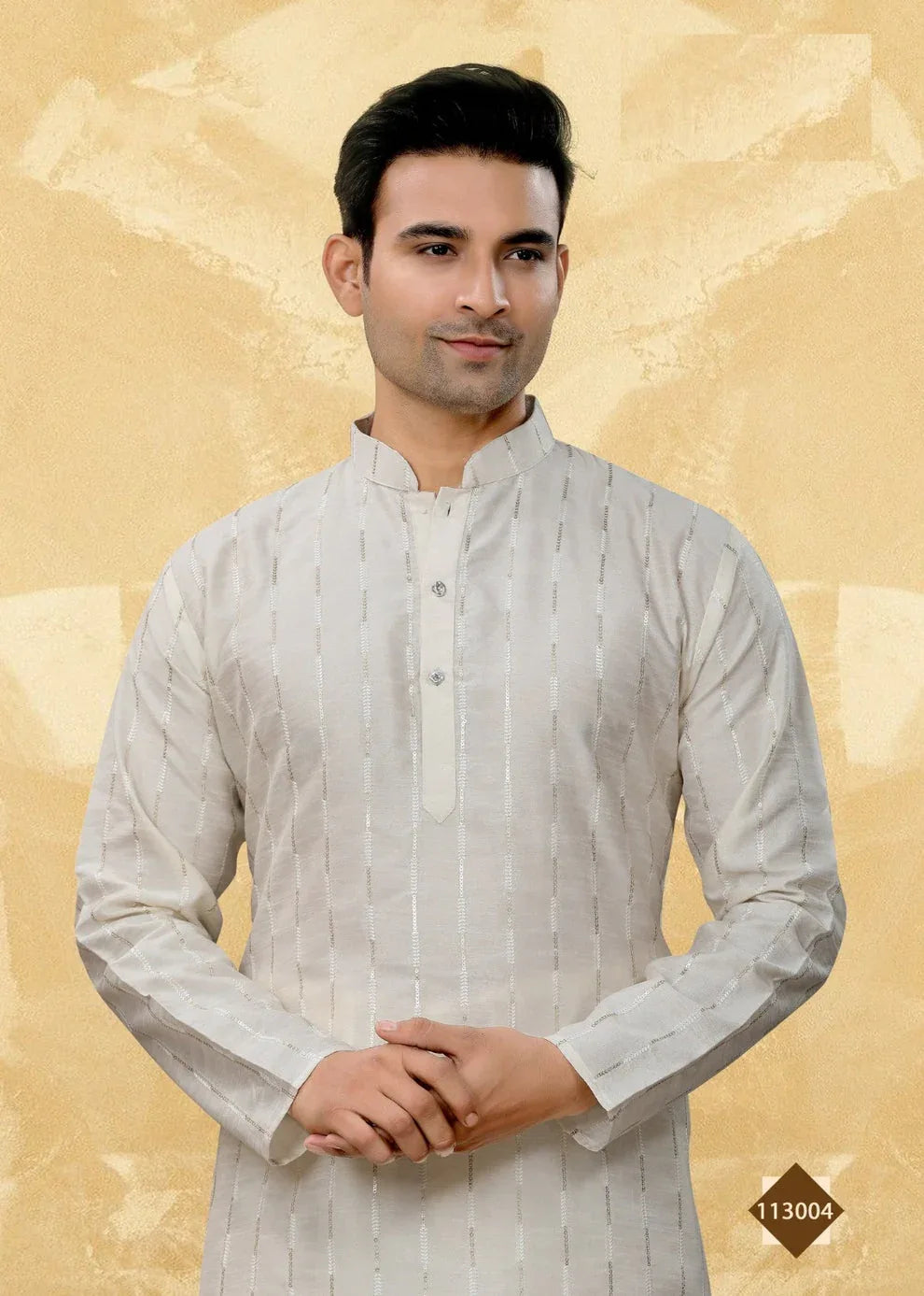Beautiful Designer Festival Sequence Kurta Pyjama Outluk Vol 113
