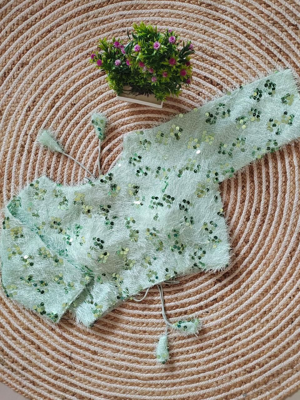 Party Wear Fancy Sequence Work Blouse