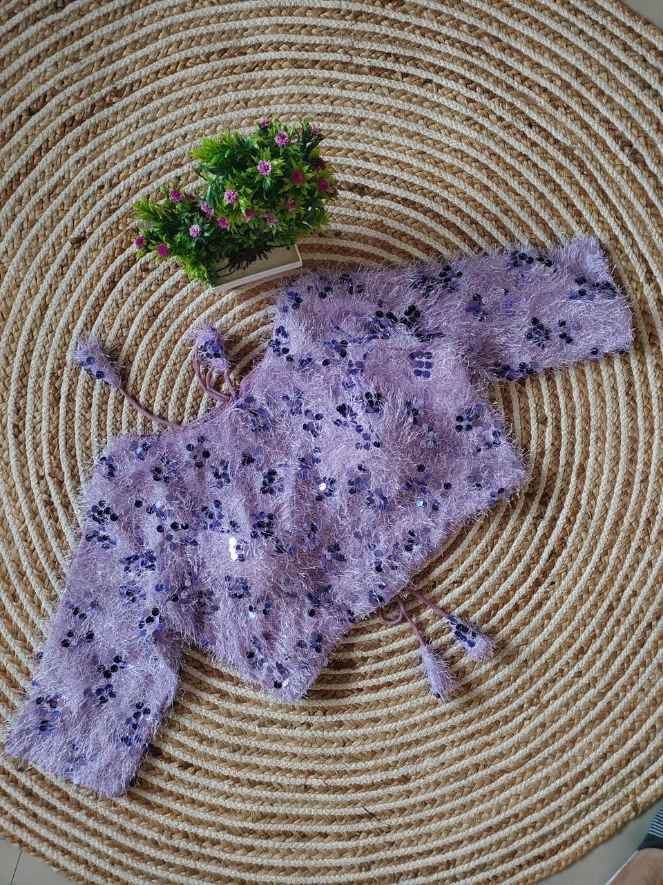 Party Wear Fancy Sequence Work Blouse