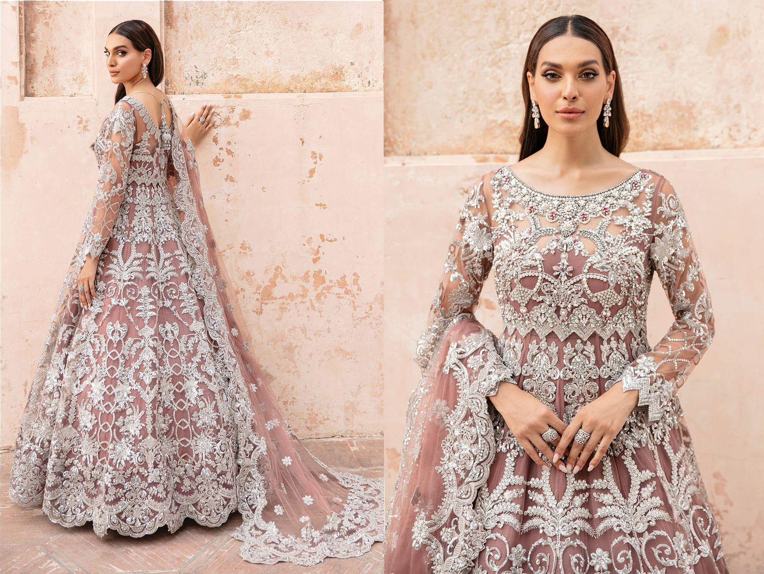 BRIDAL ANARKALI GOWN D.NO 1067 Anant Tex Exports Private Limited