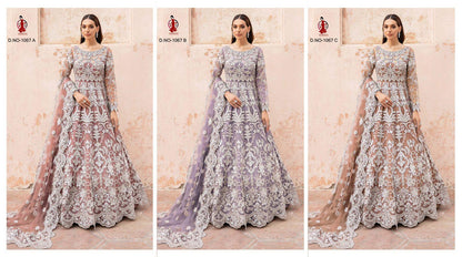 BRIDAL ANARKALI GOWN D.NO 1067 Anant Tex Exports Private Limited