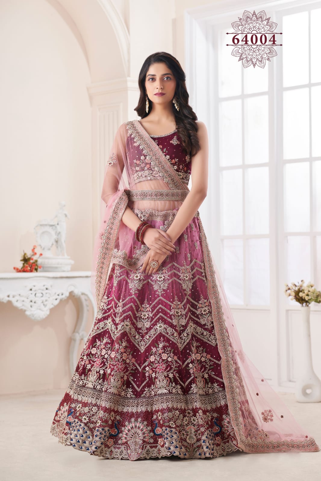 Arya Vol.46 D.No.64004 Designer Occasion Wear Lehenga Anant Tex Exports Private Limited