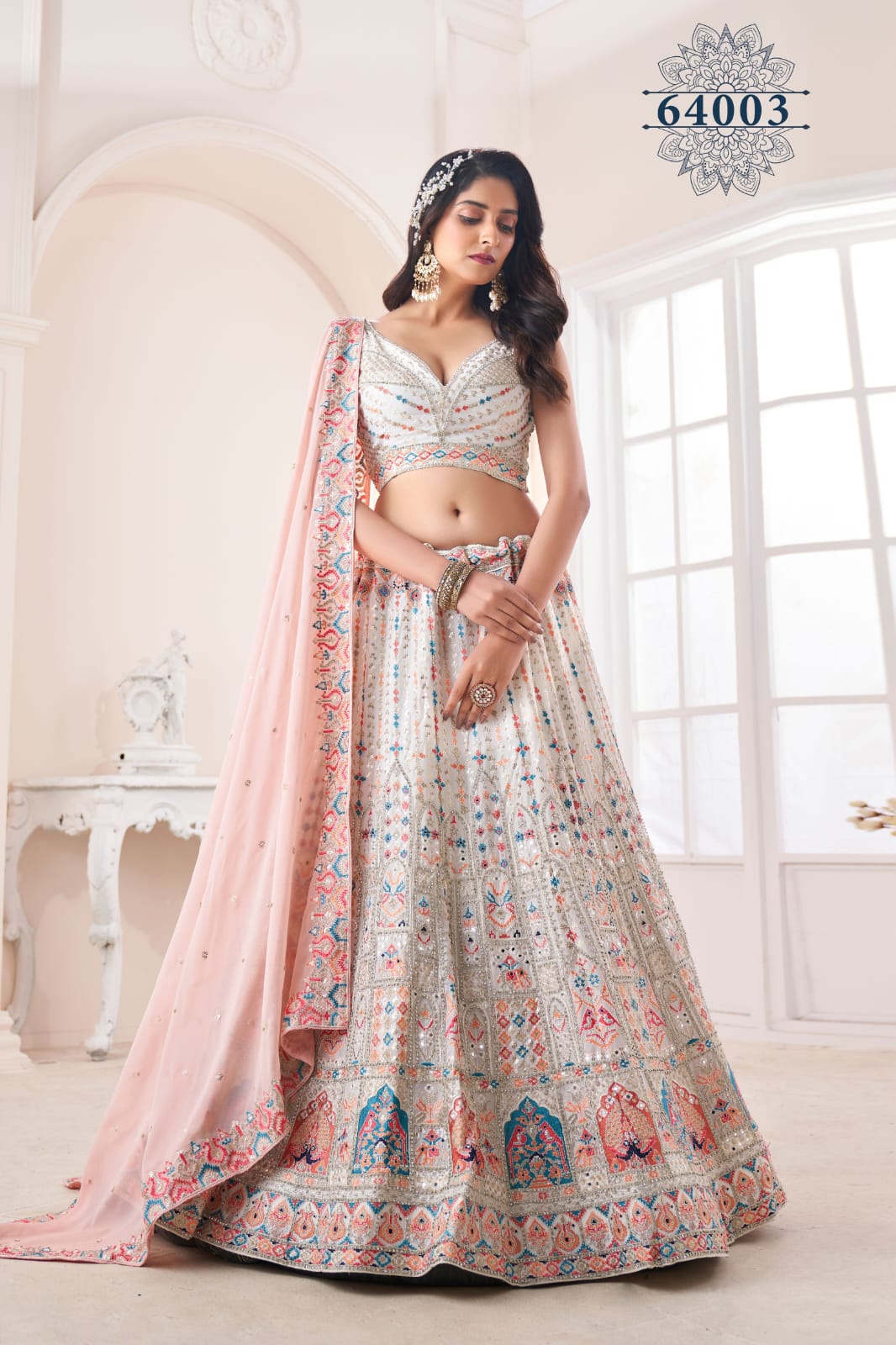 Arya Vol.46 D.No.64003 Designer Occasion Wear Lehenga Anant Tex Exports Private Limited