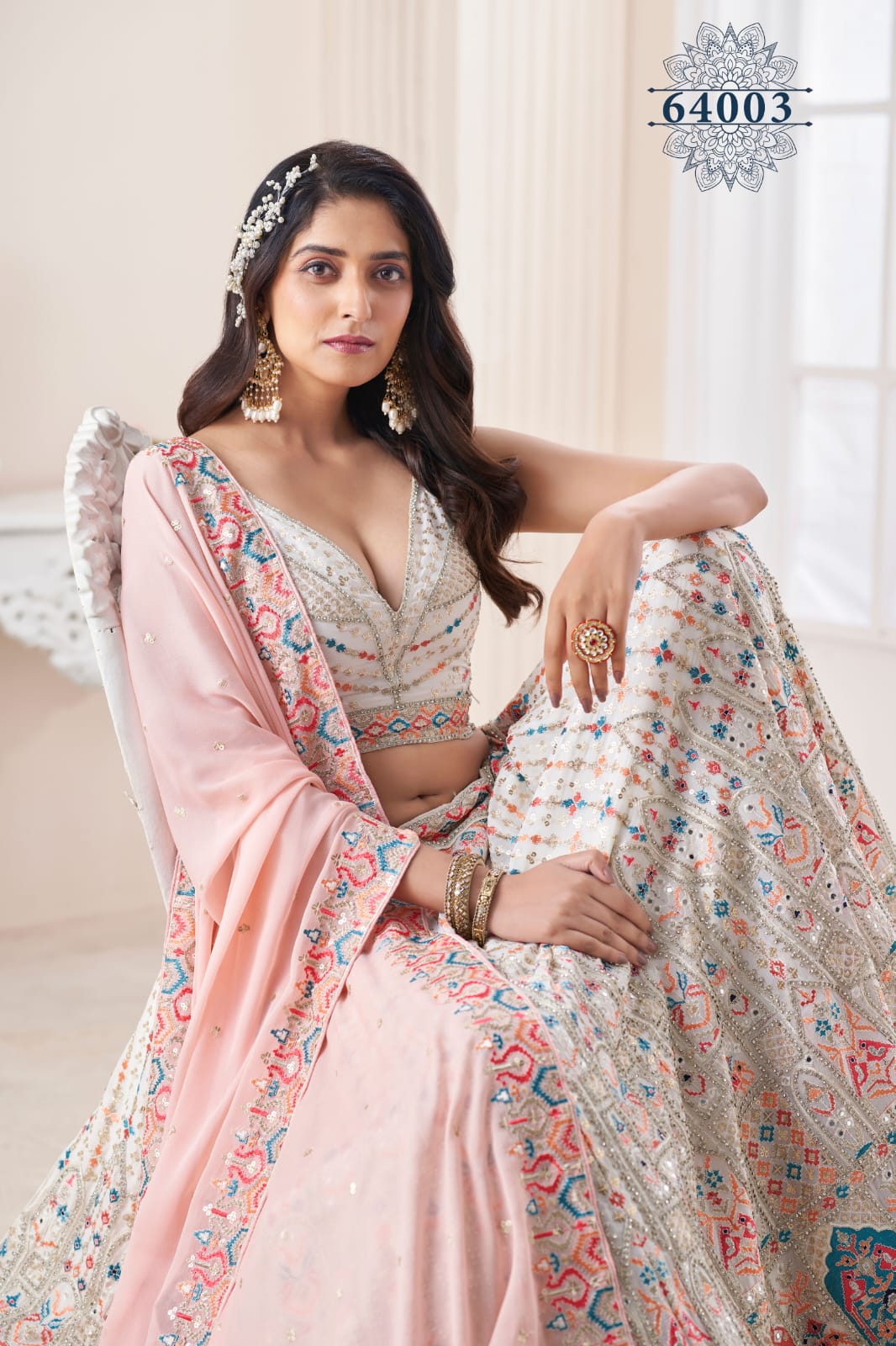 Arya Vol.46 D.No.64003 Designer Occasion Wear Lehenga Anant Tex Exports Private Limited