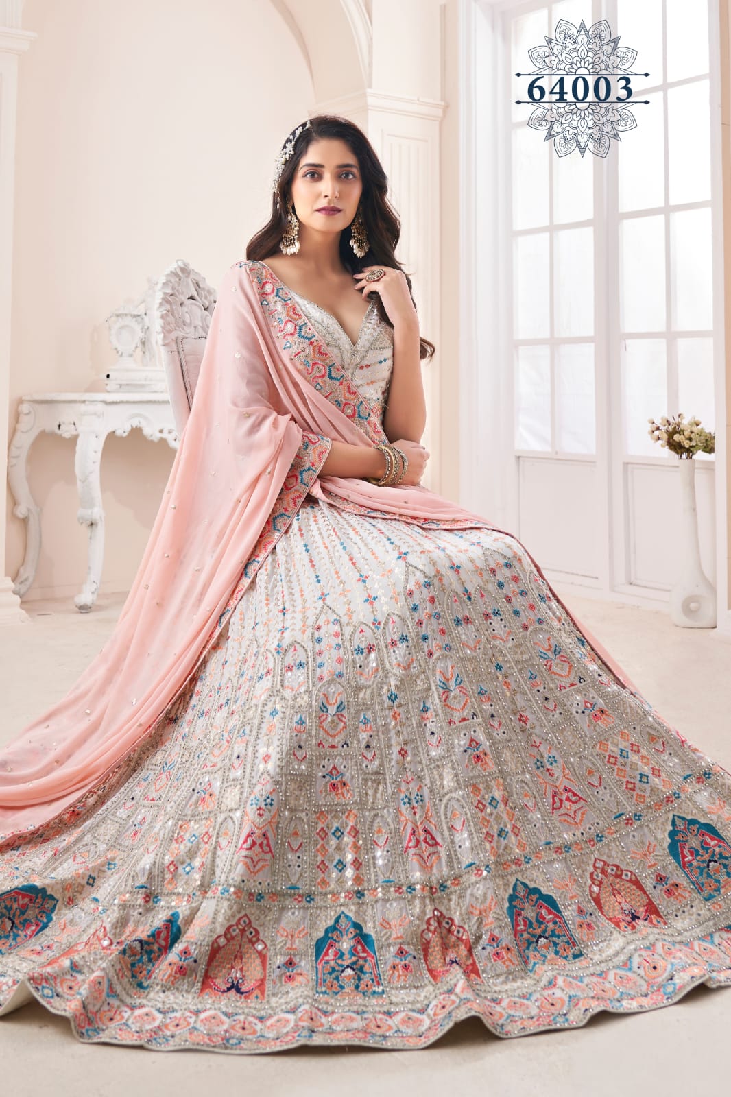 Arya Vol.46 D.No.64003 Designer Occasion Wear Lehenga Anant Tex Exports Private Limited