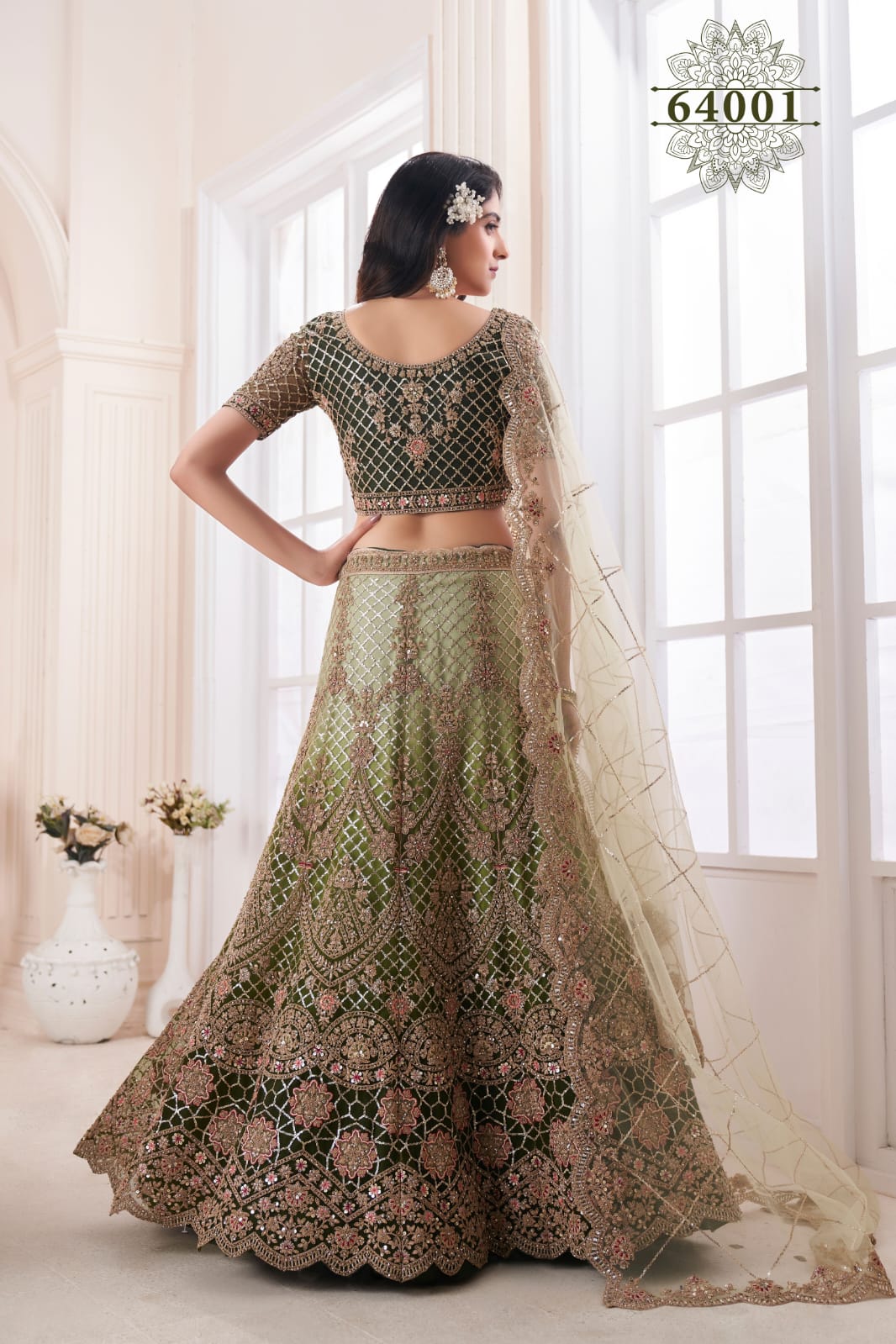 Arya Vol.46 D.No.64001 Designer Occasion Wear Lehenga Anant Tex Exports Private Limited