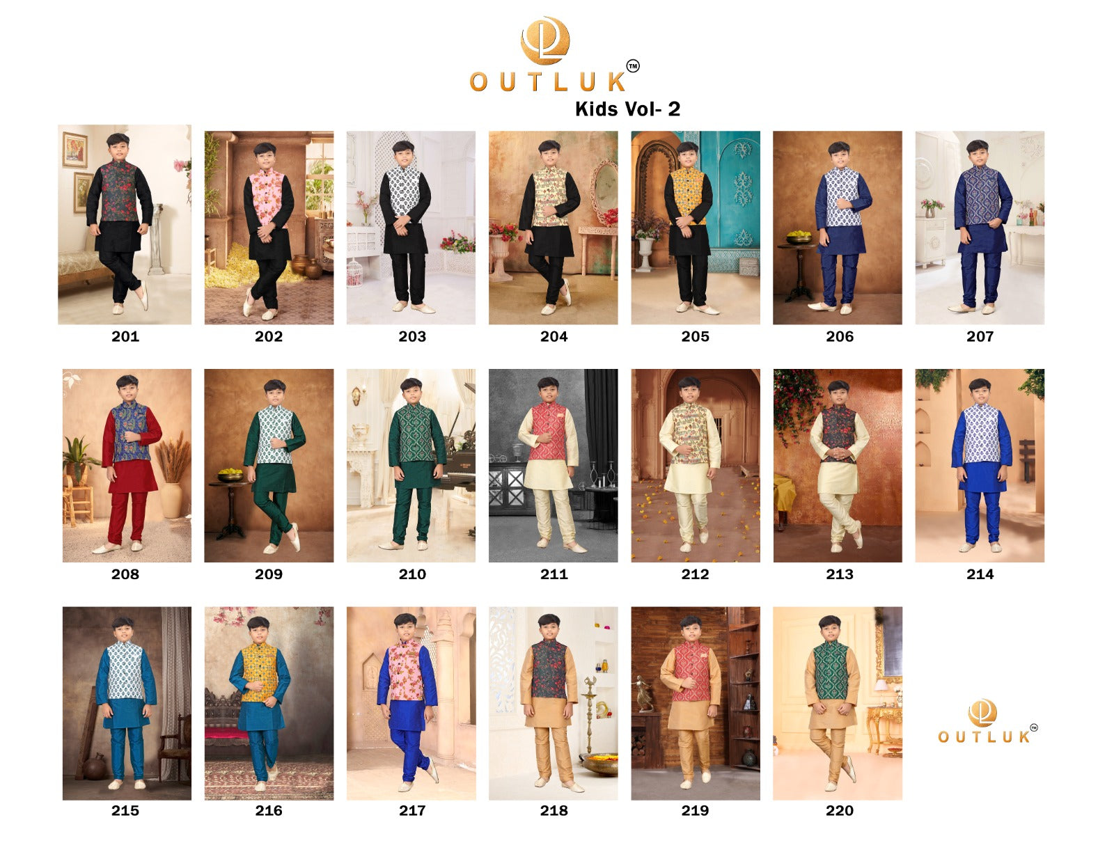 Kids Series Vol-2 Occasion Wear Kurta Anant Tex Exports Private Limited