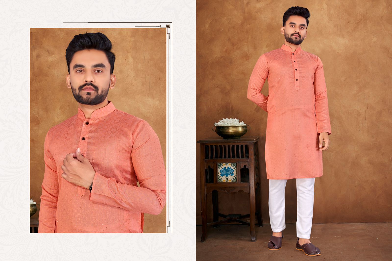 Indian Traditional Wear Kurta Pajama Anant Tex Exports Private Limited