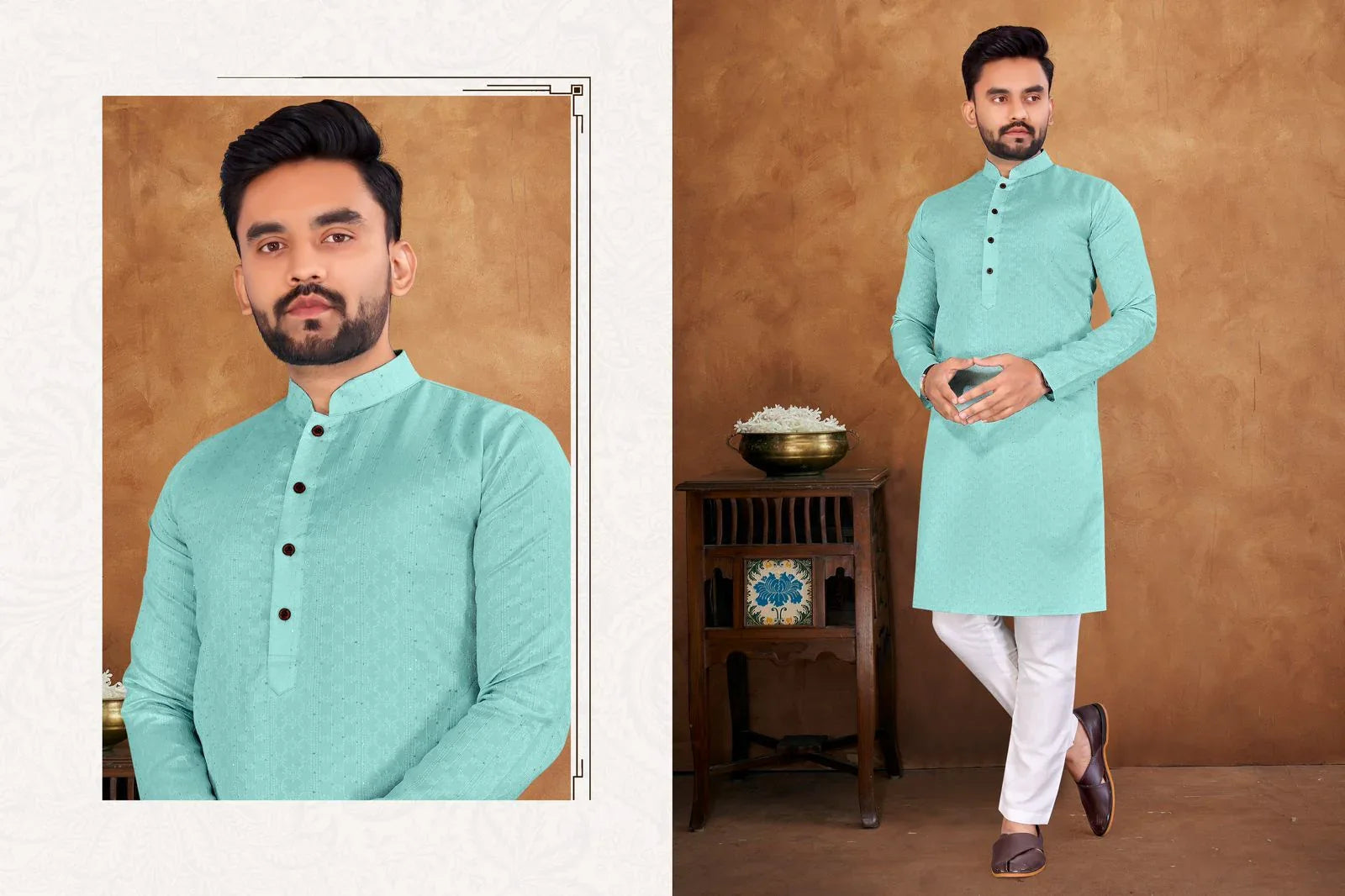 Indian Traditional Wear Kurta Pajama Anant Tex Exports Private Limited