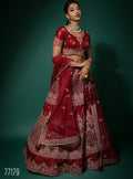 Alakana Designer Bridal Wear Lehenga D.No 77179 Anant Tex Exports Private Limited
