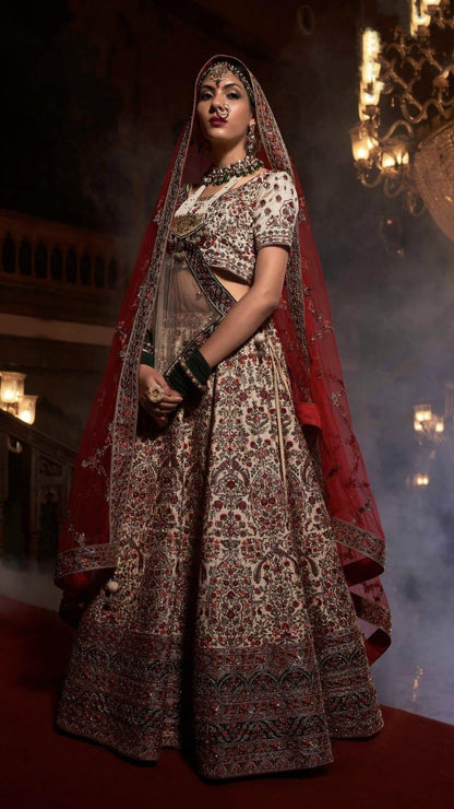 Wedding Designer Bridal Wear Lehenga D.No 77037 Anant Tex Exports Private Limited