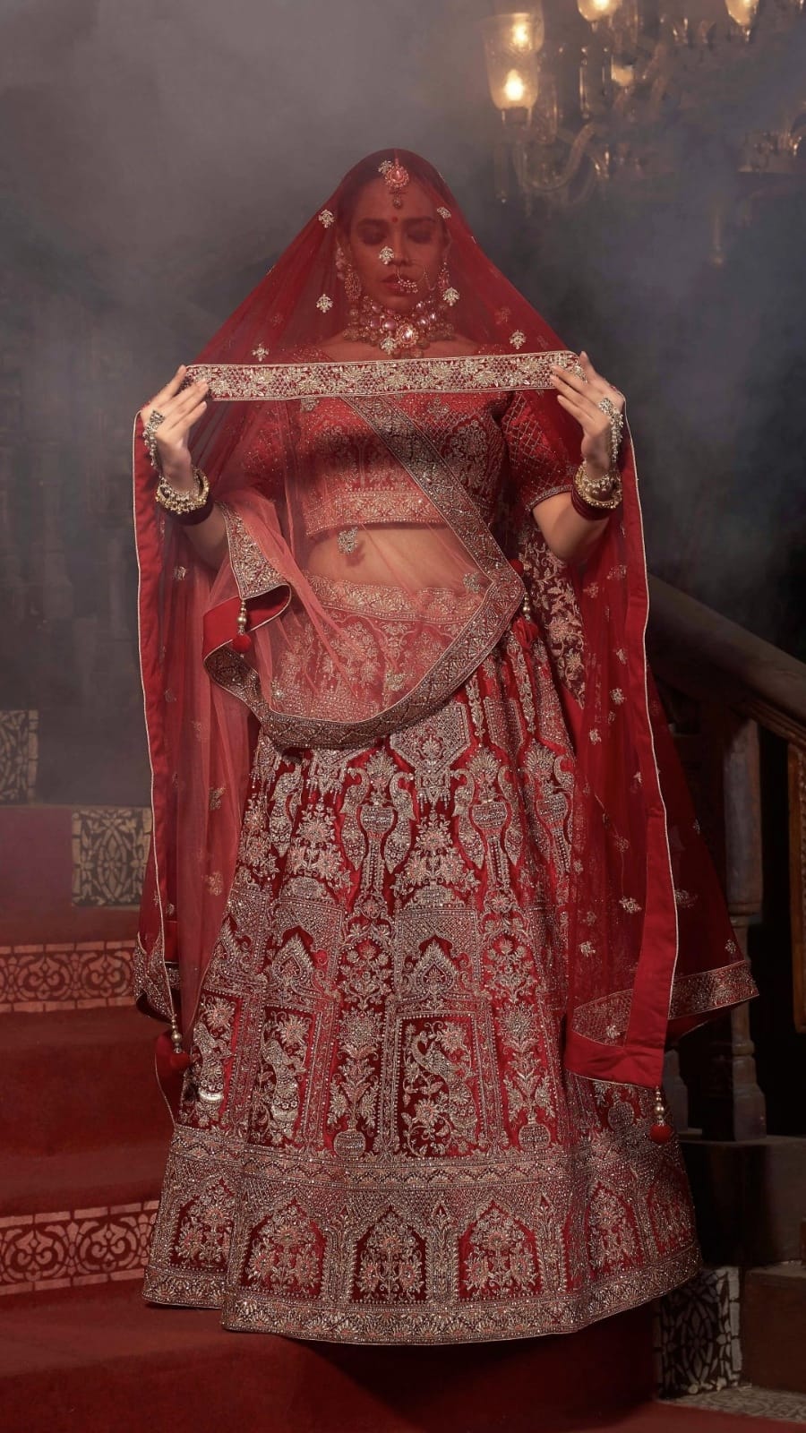 Wedding Designer Bridal Wear Lehenga D.No 77047 Anant Tex Exports Private Limited