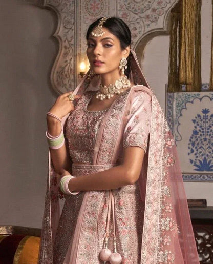 Wedding Designer Bridal Wear Lehenga D.No 77007 Anant Tex Exports Private Limited