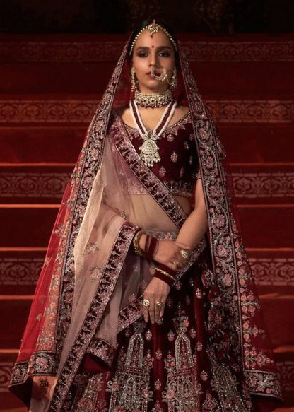 Wedding Designer Bridal Wear Lehenga D.No 77033 Anant Tex Exports Private Limited