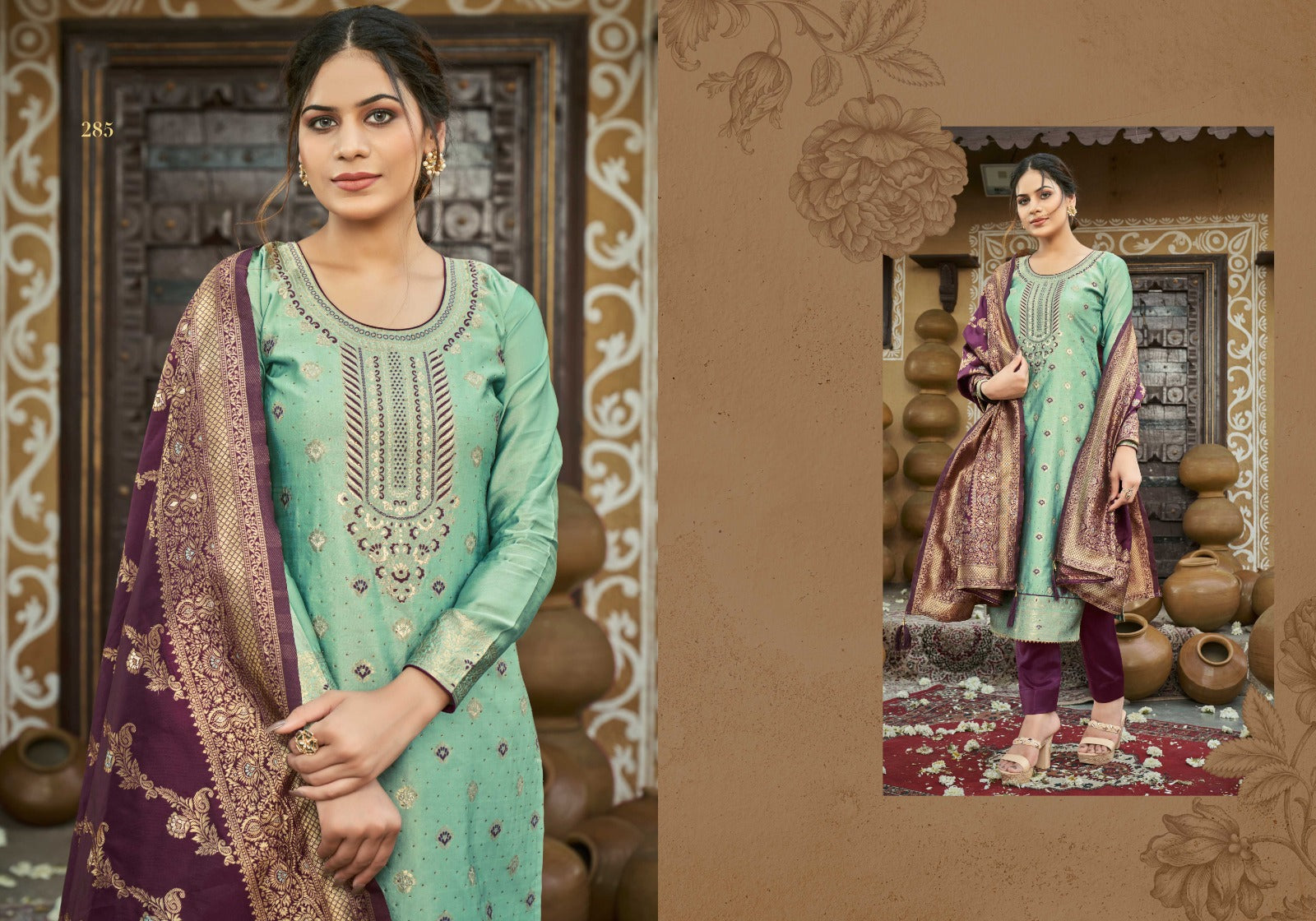 BANARAS VOL 1 DESIGNER SUIT Anant Tex Exports Private Limited