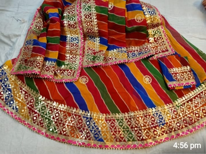 Rajasthani kotta Doriya Lahriya Lehenga Anant Tex Exports Private Limited