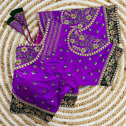 Beautiful sabyasachi Style Fancy Bridal Style Blouse