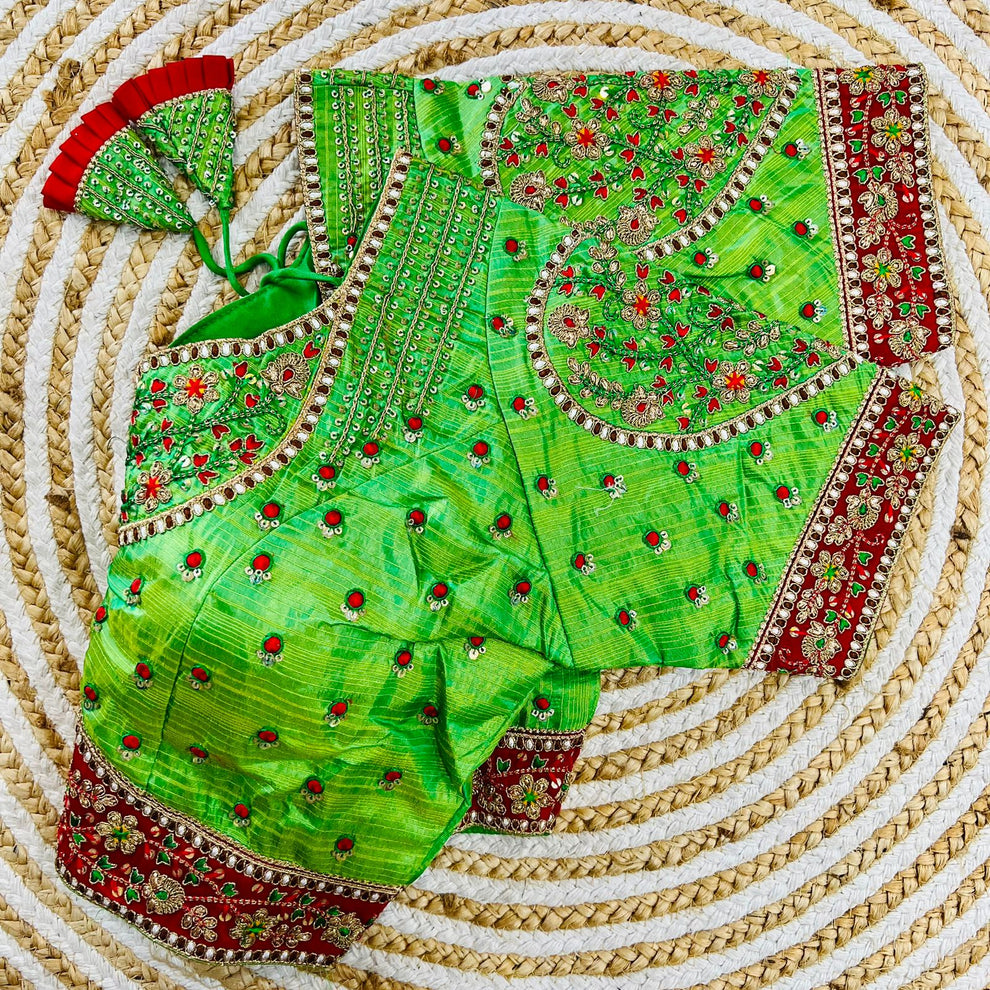 Beautiful sabyasachi Style Fancy Bridal Style Blouse