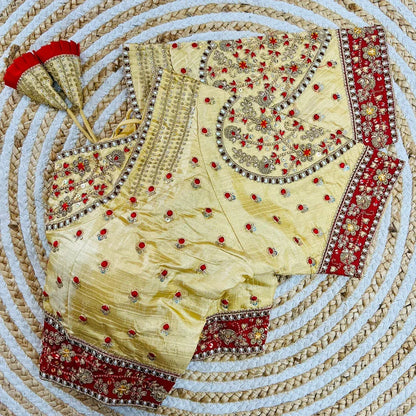 Beautiful sabyasachi Style Fancy Bridal Style Blouse