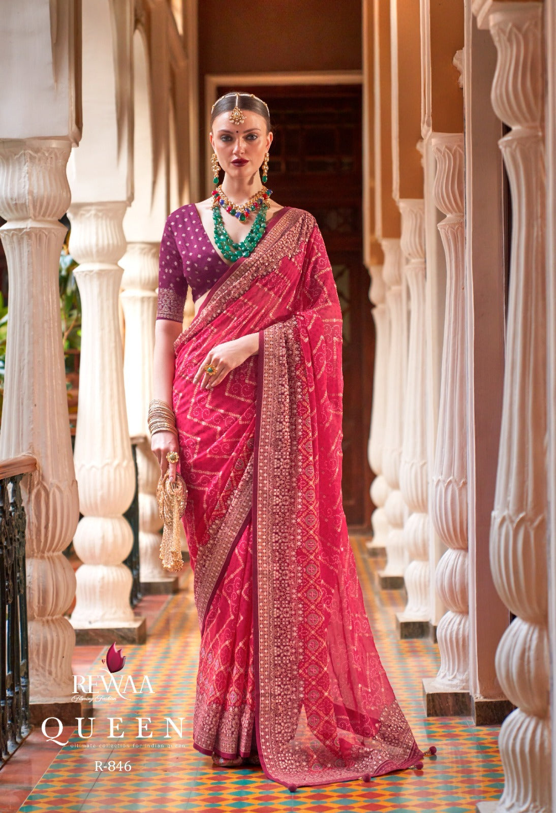 REWAA QUEEN FESTIVE WEAR SAREE Anant Tex Exports Private Limited
