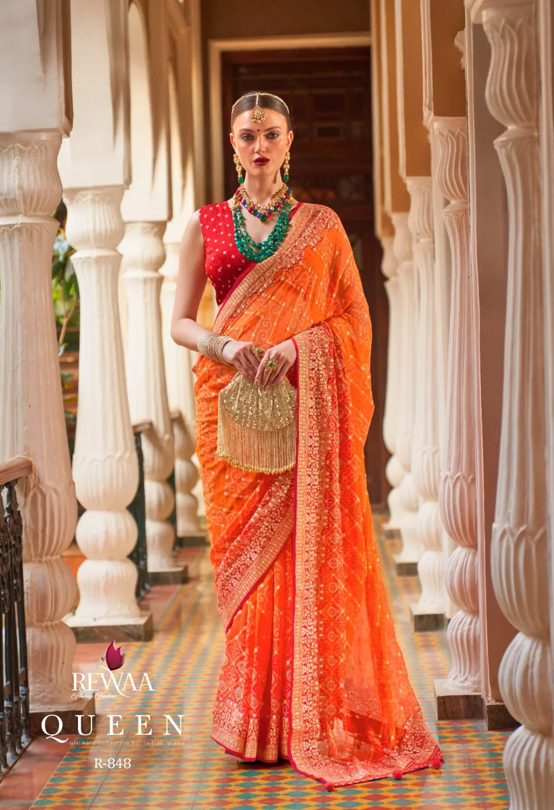 REWAA QUEEN FESTIVE WEAR SAREE Anant Tex Exports Private Limited