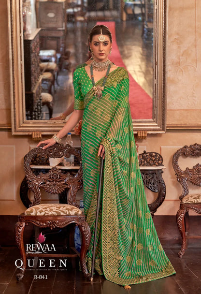 REWAA QUEEN FESTIVE WEAR SAREE Anant Tex Exports Private Limited