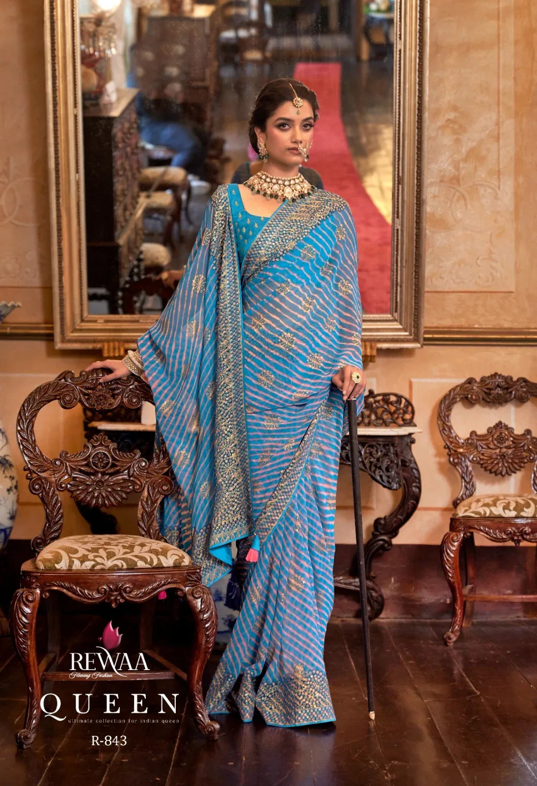 REWAA QUEEN FESTIVE WEAR SAREE Anant Tex Exports Private Limited