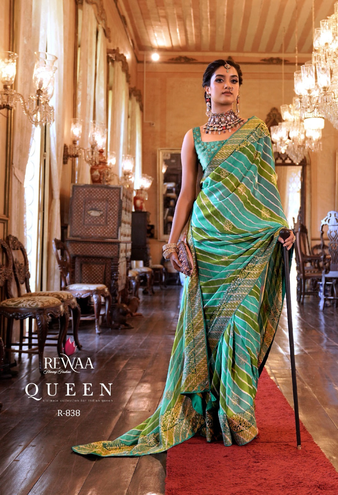 REWAA QUEEN FESTIVE WEAR SAREE Anant Tex Exports Private Limited