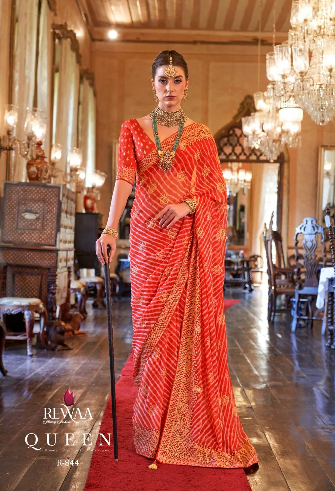 REWAA QUEEN FESTIVE WEAR SAREE Anant Tex Exports Private Limited