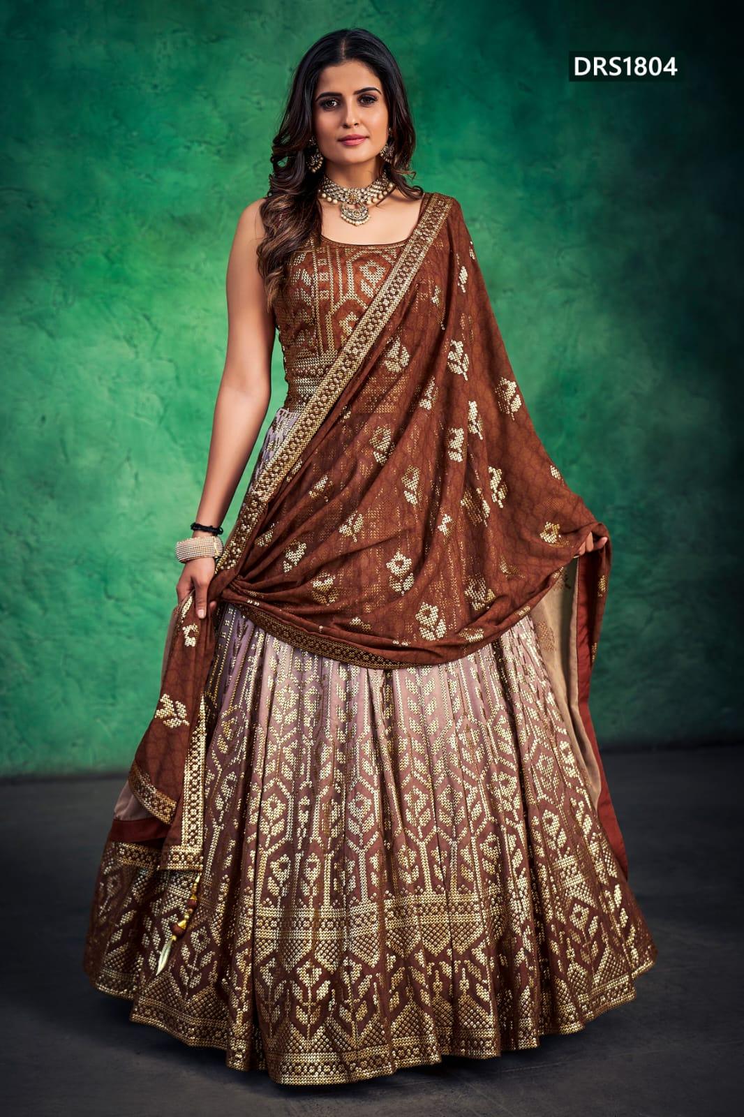 BELLA DESIGNER OCCASION WEAR LEHENGA D.NO 1804 Anant Tex Exports Private Limited