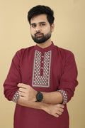 Traditional Embroidery Work Short Kurta Anant Tex Exports Private Limited