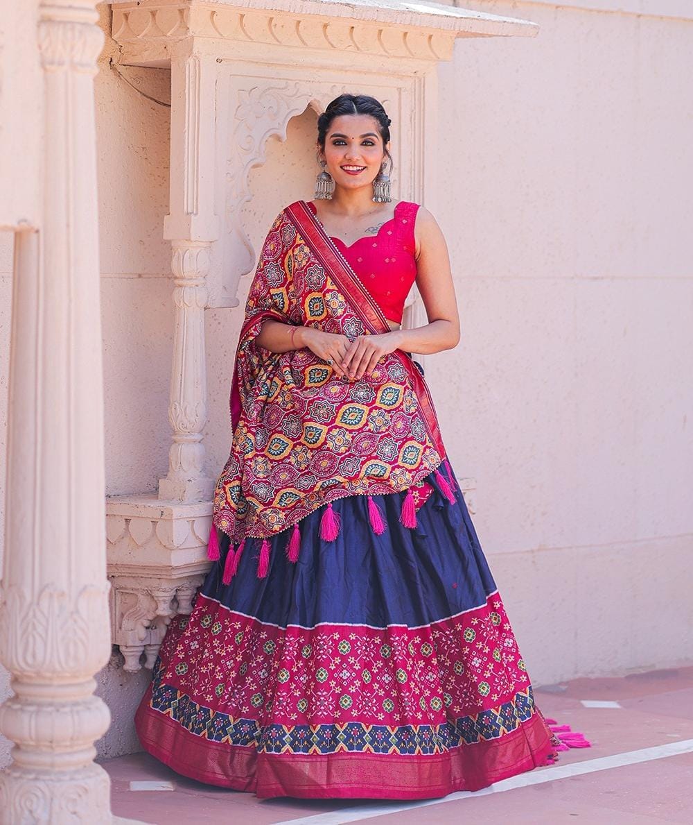 Traditional Dola Silk Fancy Lehenga D.No 1652 Anant Tex Exports Private Limited