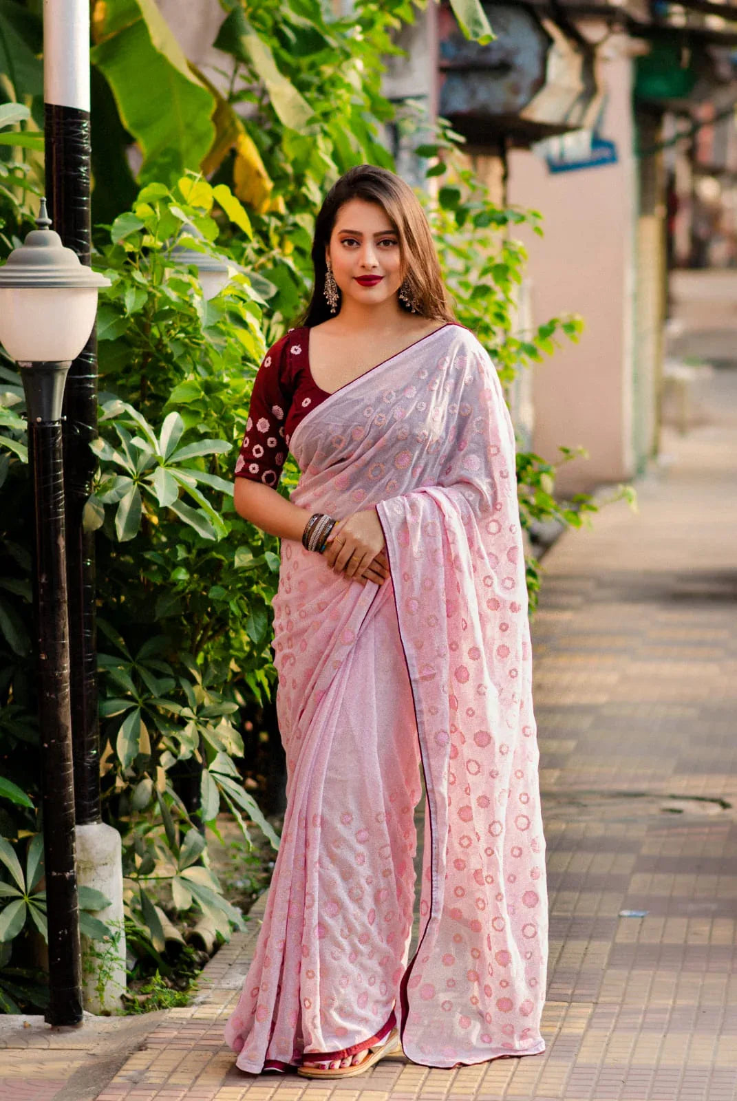 Nilam Fancy Wear Saree D.No 313 - Anant Tex Exports Pvt.Ltd.