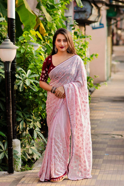 Nilam Fancy Wear Saree D.No 313 - Anant Tex Exports Pvt.Ltd.