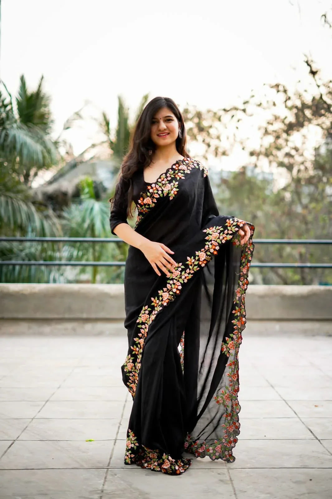 Nirmita Vichitra Silk Fancy Saree - Anant Tex Exports Pvt.Ltd.