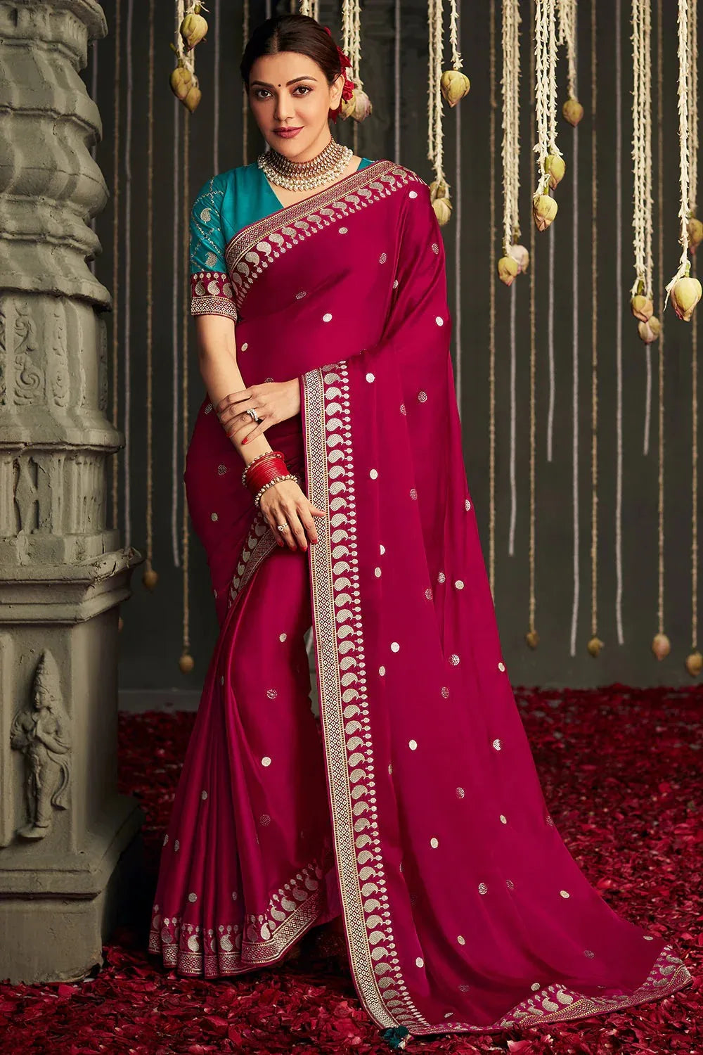 KAJAL VOL -11 FESTIVE AND TRADITIONAL WEAR SAREE D.NO 5234 - Anant Tex Exports Pvt.Ltd.