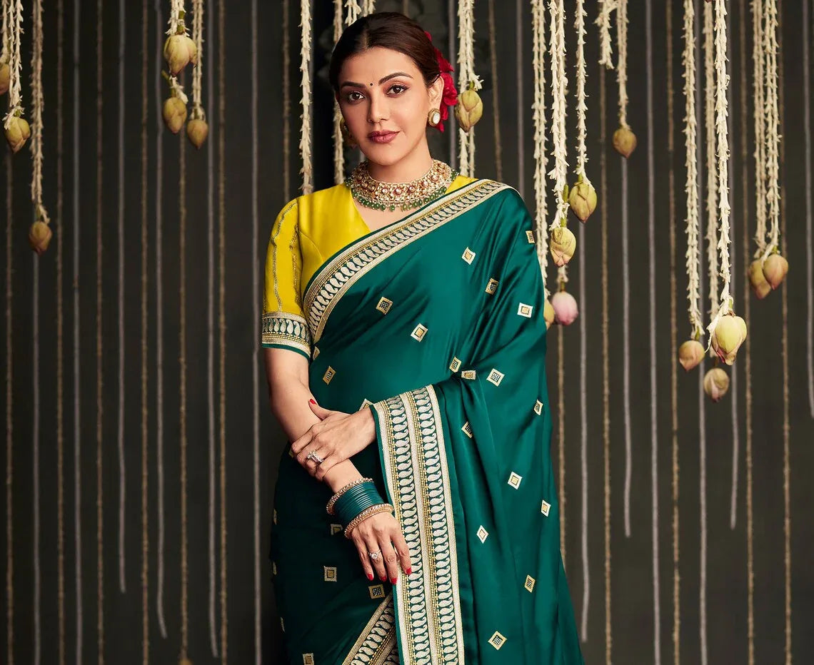 KAJAL VOL -11 FESTIVE AND TRADITIONAL WEAR SAREE D.NO 5223 - Anant Tex Exports Pvt.Ltd.