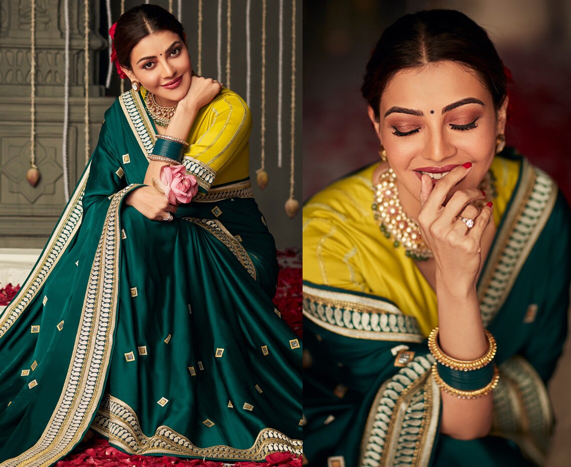 KAJAL VOL -11 FESTIVE AND TRADITIONAL WEAR SAREE D.NO 5223