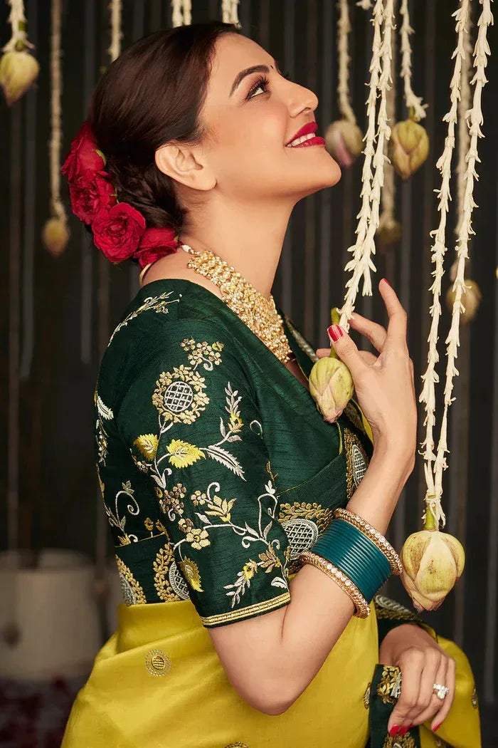 KAJAL VOL -11 FESTIVE AND TRADITIONAL WEAR SAREE D.NO 5228 - Anant Tex Exports Pvt.Ltd.