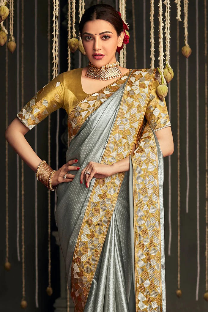 KAJAL VOL -11 FESTIVE AND TRADITIONAL WEAR SAREE D.NO 5235
