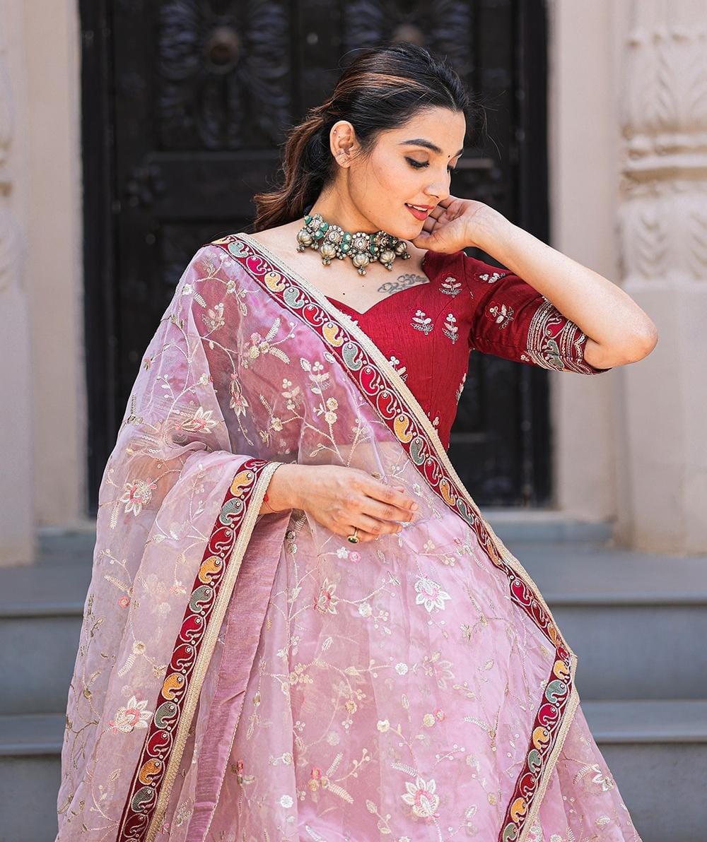 Fancy Occasion Wear Lehenga D.No 1746