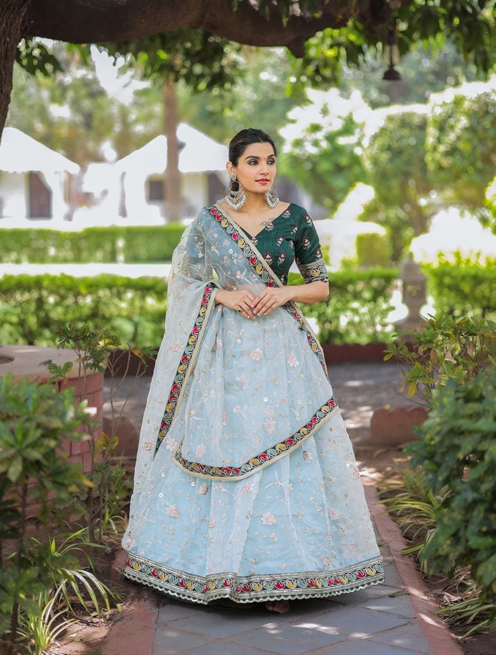 Fancy Occasion Wear Lehenga D.No 1746