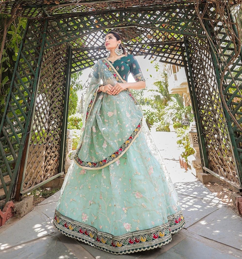 Fancy Occasion Wear Lehenga D.No 1746