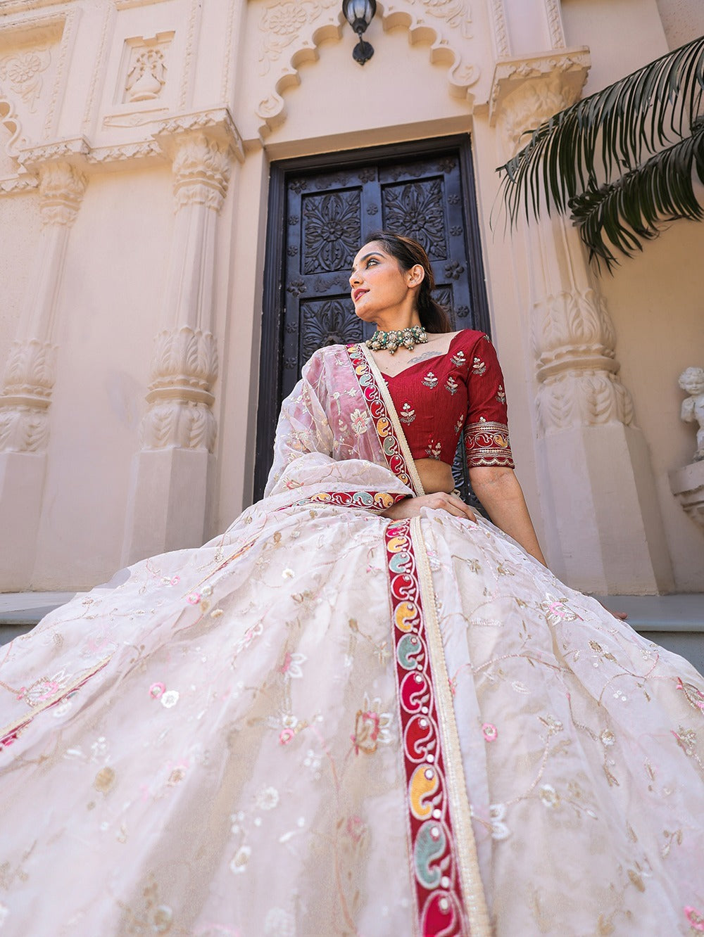 Fancy Occasion Wear Lehenga D.No 1746