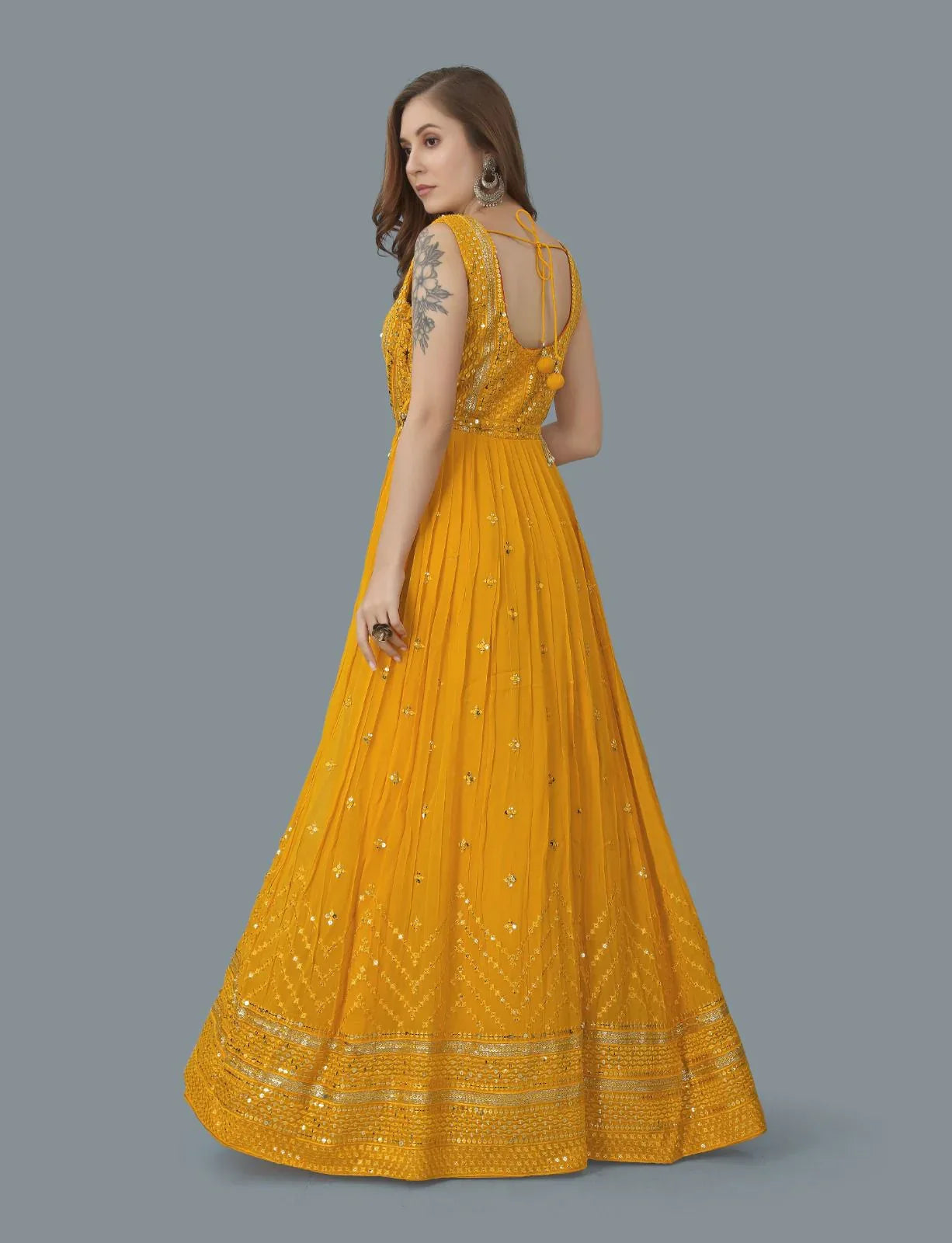 Kalpi Fancy Occasion Wear Gown D.No 9011 - Anant Exports