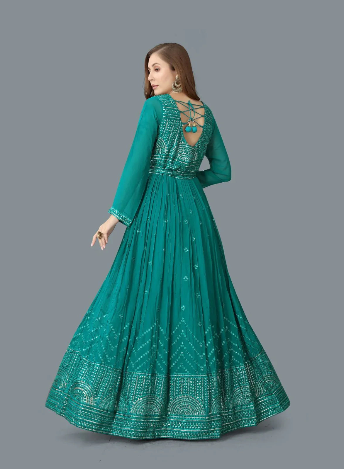 Kalpi Fancy Occasion Wear Gown D.No 9012 - Anant Exports