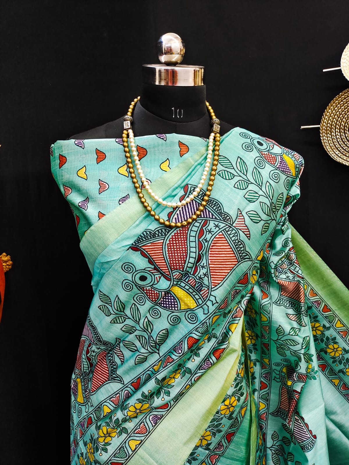 Party Wear Soft Tussar Silk Saree